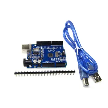 Durable UNO R3 ATmega328P For Arduino With USB Cable Durable Development Board Professional Integrated Circuits
Durable UNO R3 ATmega328P For Arduino With USB Cable Durable Development Board Professional Integrated Circuits