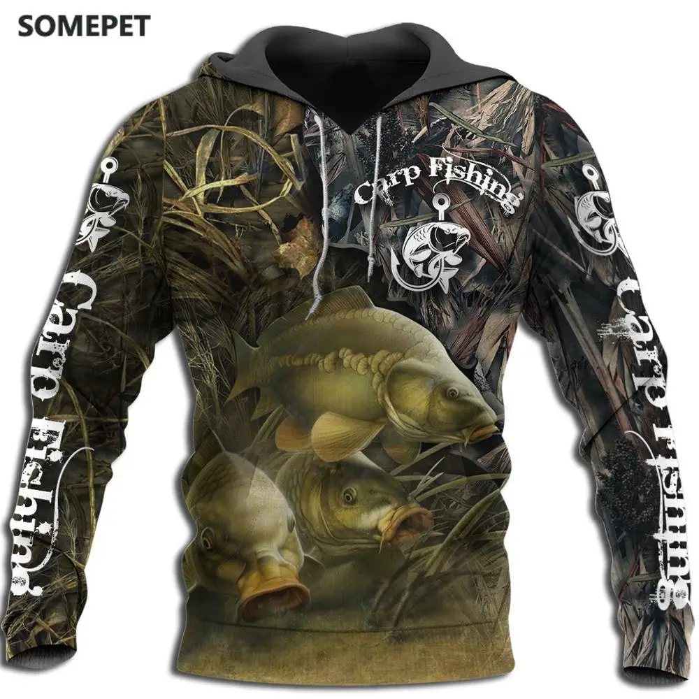 Fashion Men Hoodie Cool Carp Fishing 3D Printed Harajuku Sweatshirt Unisex Casual Pullover hoodies sudadera hombre
Fashion Men Hoodie Cool Carp Fishing 3D Printed Harajuku Sweatshirt Unisex Casual Pullover hoodies sudadera hombre