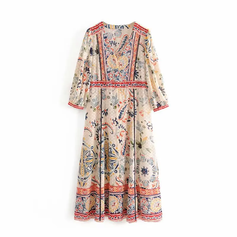 Retro Cool Positioning Printed Slit Slim-Fit Mid-length Full Body Dress A9ms2147
Retro Cool Positioning Printed Slit Slim-Fit Mid-length Full Body Dress A9ms2147