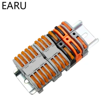 LSA-1 PCT-211 PCT-511 Din Rail Type Quick Fast Wiring Connection Terminal Press Type Connector Instead Of UK2.5B Terminal Block
LSA-1 PCT-211 PCT-511 Din Rail Type Quick Fast Wiring Connection Terminal Press Type Connector Instead Of UK2.5B Terminal Block