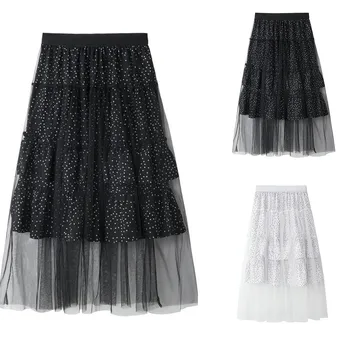 2020 Newest Arrival Women Chiffon Multi-layer Skirts Pure Color Splice Pleated Skirt Beach Clothes Casual Skirt Gonne Donna#G30
2020 Newest Arrival Women Chiffon Multi-layer Skirts Pure Color Splice Pleated Skirt Beach Clothes Casual Skirt Gonne Donna#G30
