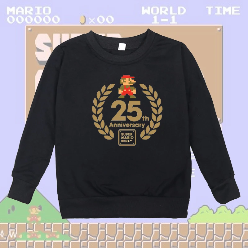 2020 Mario Cute Kids Sweatshirts Boys Girls Child Casual Hoodie Cotton Long Sleeve Sportswear Toddler Tops Teens Pullover Gifts 
2020 Mario Cute Kids Sweatshirts Boys Girls Child Casual Hoodie Cotton Long Sleeve Sportswear Toddler Tops Teens Pullover Gifts