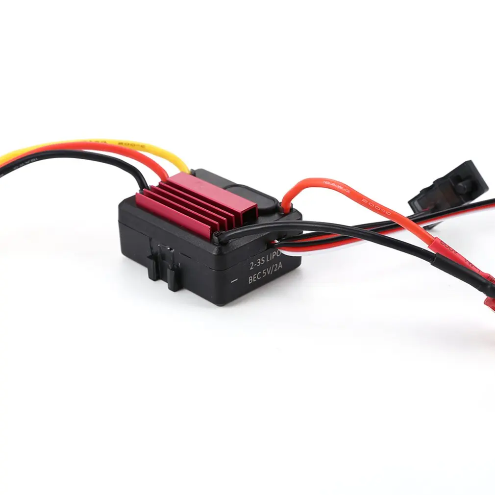 QuicRun WP 1625 25A Dual Brushed Waterproof ESC Speed Controller for 1/16th, 1/18th scale touring cars
QuicRun WP 1625 25A Dual Brushed Waterproof ESC Speed Controller for 1/16th, 1/18th scale touring cars