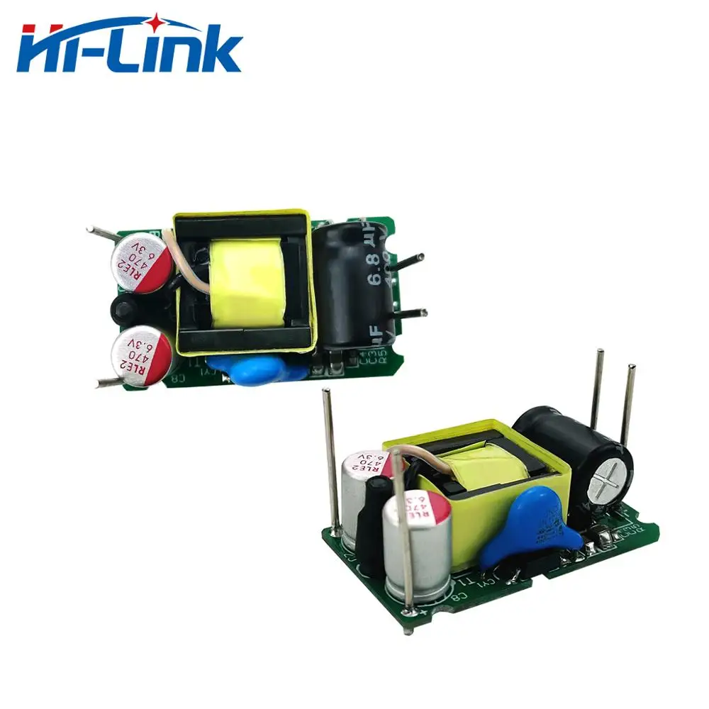 Понижающий модуль питания 20 шт./лот AC DC PCB Circuit 3W 5V PM01 Hilink Бесплатная