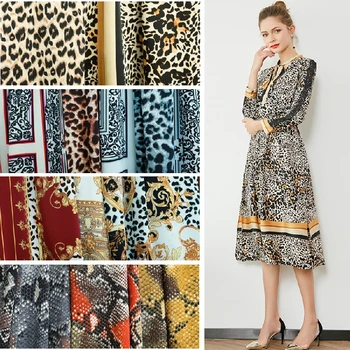 Printed polyester fabric animal leopard snake pattern zebra wave point fashion fabric meter pajamas scarf handmade DIY fabric
Printed polyester fabric animal leopard snake pattern zebra wave point fashion fabric meter pajamas scarf handmade DIY fabric