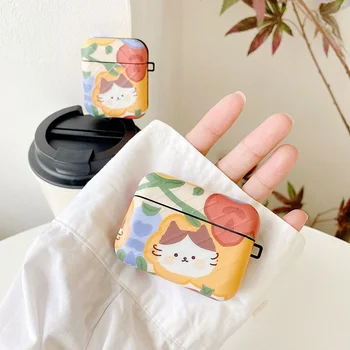 Cute Flower Cat Cartoon Pattern IMD Soft Cover for Apple Airpods 2 1 Pro Silicone Headphone Box Case for Air pods Earphone Capa
Cute Flower Cat Cartoon Pattern IMD Soft Cover for Apple Airpods 2 1 Pro Silicone Headphone Box Case for Air pods Earphone Capa