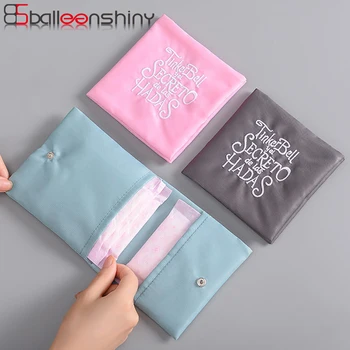 BalleenShiny Polyester Sanitary Napkin Storage Bags Double Layer Waterproof Embroidery Tissue Pouch Household Portable Bags
BalleenShiny Polyester Sanitary Napkin Storage Bags Double Layer Waterproof Embroidery Tissue Pouch Household Portable Bags
