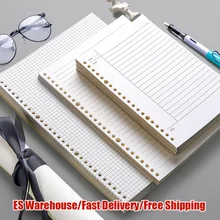 60 Sheets Loose Leaf Notebook Refill Paper Binder Inner Core Page Replacement Cornell Line Grid A4/A5/B5 School Office Supplies
60 Sheets Loose Leaf Notebook Refill Paper Binder Inner Core Page Replacement Cornell Line Grid A4/A5/B5 School Office Supplies