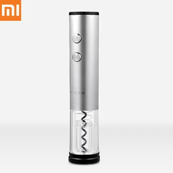 Xiaomi origial Circle Joy Automatic Wine Bottle Opener Stopper Stainless steel Electric Corkscrew Foil Cutter Base Cork Out 
Xiaomi origial Circle Joy Automatic Wine Bottle Opener Stopper Stainless steel Electric Corkscrew Foil Cutter Base Cork Out
