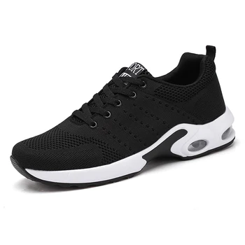 Air Cushion Damping Flying Weave Breathable Men's Sneakers Mesh Anti-skid Summer Comfortable Fashion Shoes Casual Solid Shoes 
Air Cushion Damping Flying Weave Breathable Men's Sneakers Mesh Anti-skid Summer Comfortable Fashion Shoes Casual Solid Shoes
