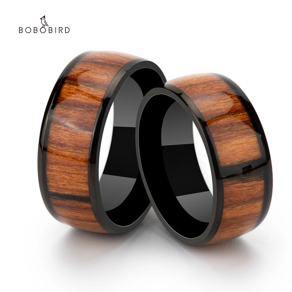 BOBO BIRD Wooden rings women's Rings couple Titanium Ring Handmade Personality Wedding Rings For Women Custom Ring Man
BOBO BIRD Wooden rings women's Rings couple Titanium Ring Handmade Personality Wedding Rings For Women Custom Ring Man