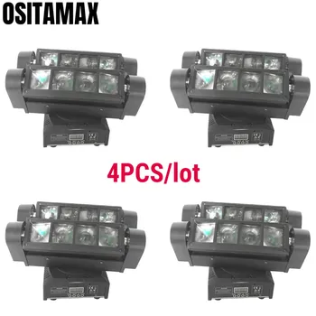Stage 8X10W LED Spider Light DMX512 LED Moving Head Light RGBW LED Beam Light DJ Lighting Disco Party Club Bar Spider Beam Light
Stage 8X10W LED Spider Light DMX512 LED Moving Head Light RGBW LED Beam Light DJ Lighting Disco Party Club Bar Spider Beam Light