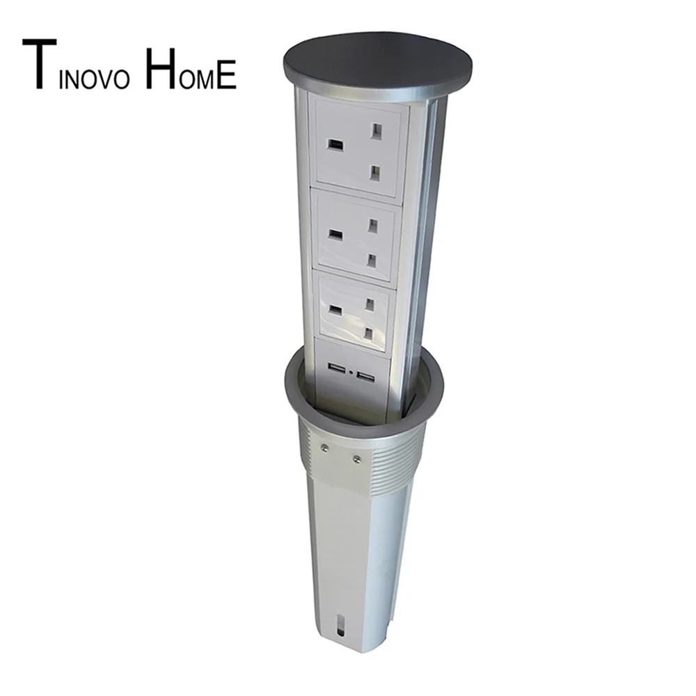 British plug Home/Office /kitchen desktop socket pneumatic slow start/EU standard socket /3-bit socket white module USB charging
British plug Home/Office /kitchen desktop socket pneumatic slow start/EU standard socket /3-bit socket white module USB charging