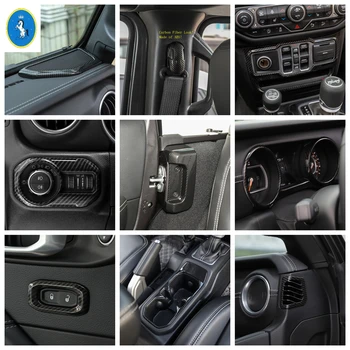 Yimaautotrims Carbon Fiber Look Interior Refit Kit For Jeep Wrangler JL 2018 - 2020 Dashboard / Air AC / Roof Speaker Cover Trim
Yimaautotrims Carbon Fiber Look Interior Refit Kit For Jeep Wrangler JL 2018 - 2020 Dashboard / Air AC / Roof Speaker Cover Trim
