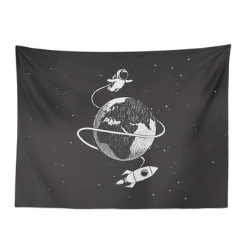 Cute Cartoon Astronaut Tapestry Balloon Surf Skateboard Rocket Living Room Decoration Wall Hanging Polyester Outdoor Blanket
Cute Cartoon Astronaut Tapestry Balloon Surf Skateboard Rocket Living Room Decoration Wall Hanging Polyester Outdoor Blanket