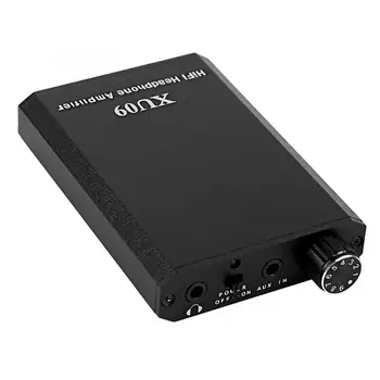 Portable Metal HiFi Audio Set Headset Headphone Amplifier Kit Black Headphone Amplifier
Portable Metal HiFi Audio Set Headset Headphone Amplifier Kit Black Headphone Amplifier