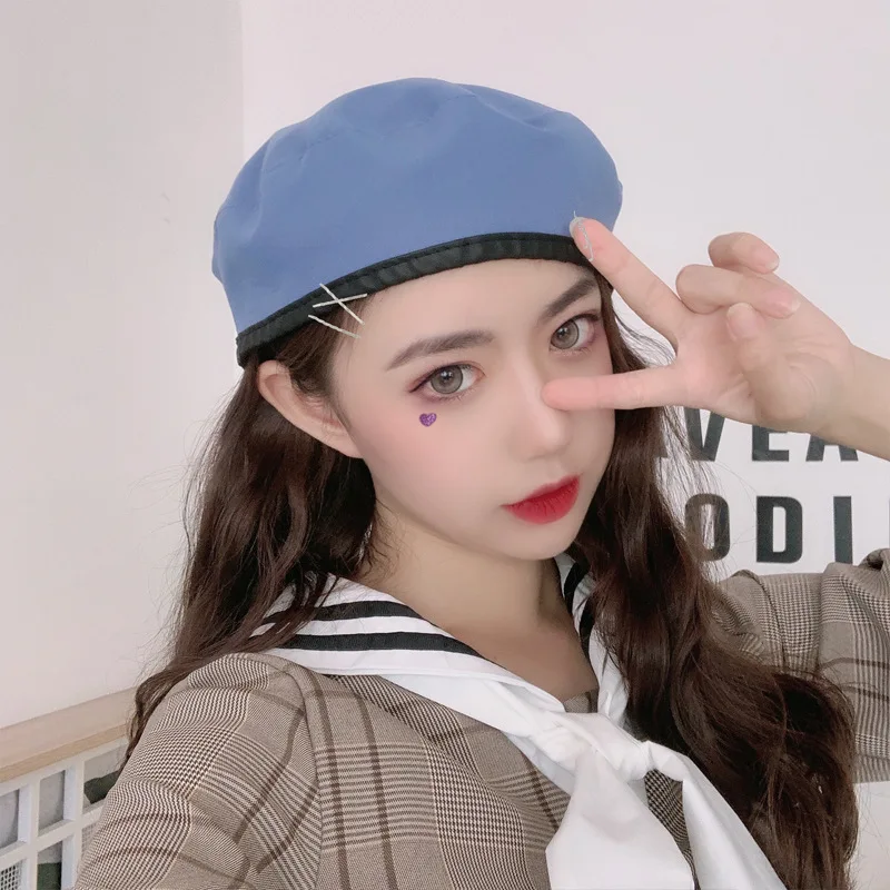 Beret Female Summer Thin Section British Retro Octagonal Cap Breathable Japanese Sunscreen Sunshade Hat Double-sided Kapelusz
Beret Female Summer Thin Section British Retro Octagonal Cap Breathable Japanese Sunscreen Sunshade Hat Double-sided Kapelusz