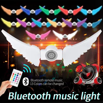 Wireless Bluetooth Smart Bulb home Lighting lamp 50w RGB+W LED Change Color Light Bulb Music Player Foldable Wing Bulb#1202g30
Wireless Bluetooth Smart Bulb home Lighting lamp 50w RGB+W LED Change Color Light Bulb Music Player Foldable Wing Bulb#1202g30
