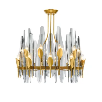 Nordic Minimalist Blue And Gray Light Luxury Chandelier Creative Designer Pendant Lamps For Living Room Bedroom Study Restaurant
Nordic Minimalist Blue And Gray Light Luxury Chandelier Creative Designer Pendant Lamps For Living Room Bedroom Study Restaurant