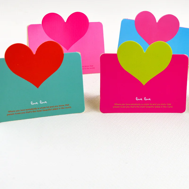 Supply Valentine's Day Love Greeting Card DIY Creative Blessing Love Card Thanksgiving Christmas Small Card Customizable
Supply Valentine's Day Love Greeting Card DIY Creative Blessing Love Card Thanksgiving Christmas Small Card Customizable