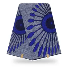 Nigeria Hollande Ankara Tissus Cire Hollandaise Imprime Tissu nederlands 2020 nouveauté 6 yard/lot Cire Africaine(China)