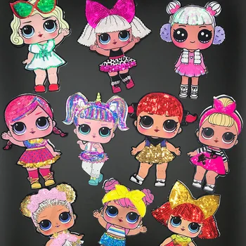 LOL Surprise Doll Cloth Stickers Cute Patch Stickers Decorative Embroidery Children's Decoration Patch Hole
LOL Surprise Doll Cloth Stickers Cute Patch Stickers Decorative Embroidery Children's Decoration Patch Hole