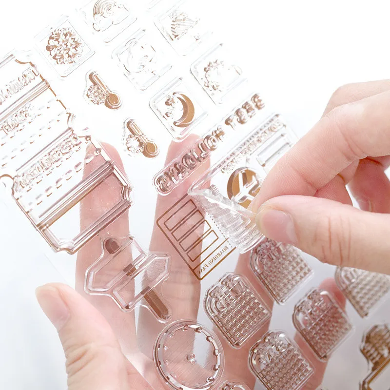 Stamping Tools for Scrapbooking DIY Crafts Acrylic Clear Stamp Block Handle Stamping Photo Album Decor Essential Stamps Making
Stamping Tools for Scrapbooking DIY Crafts Acrylic Clear Stamp Block Handle Stamping Photo Album Decor Essential Stamps Making