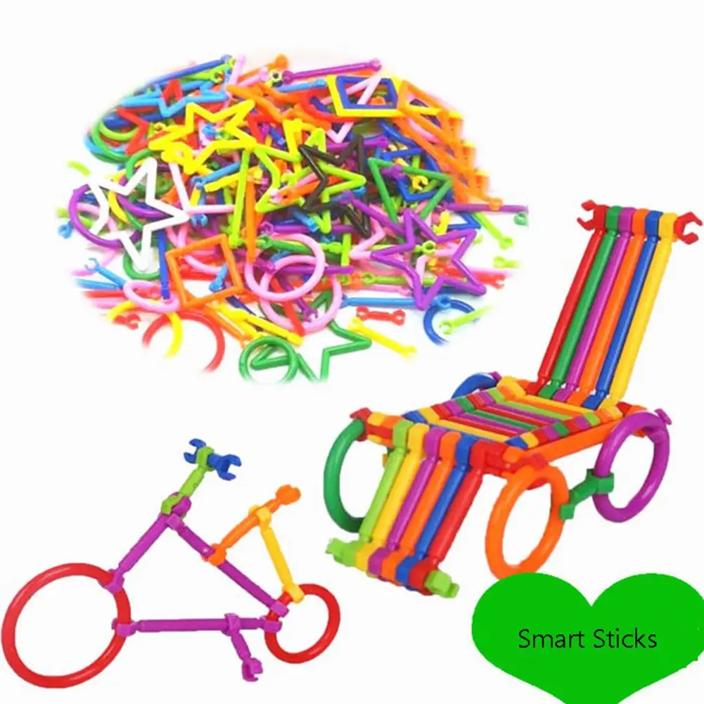 Kids Plastic DIY Assembled Magic Smart Stick DIY Variety Models Building Blocks Education Kids Toy For Children Birthday Gift
Kids Plastic DIY Assembled Magic Smart Stick DIY Variety Models Building Blocks Education Kids Toy For Children Birthday Gift