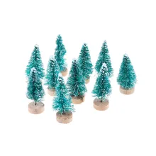 10Pcs Mini Trees Placed In The Desktop DIY Christmas Tree Small Pine Tree Kid Christmas Gift For Doll Accessories Toys
10Pcs Mini Trees Placed In The Desktop DIY Christmas Tree Small Pine Tree Kid Christmas Gift For Doll Accessories Toys