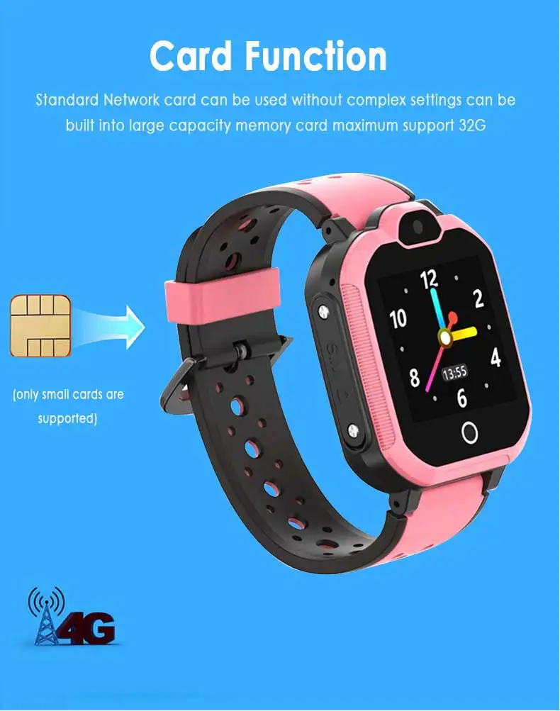LT05 4G Kids Smart Watch GPS Wifi Ip67 Waterproof Big Battery Camera Take  Video Smartwatch Kids Baby Watch - AliExpress Consumer Electronics