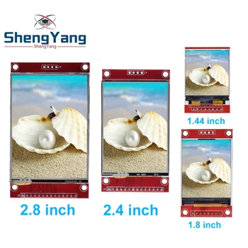 1.44/1.8/2.4/2.8 Inch TFT Color Screen LCD Display Module Drive ST7735 ILI9341 Interface SPI 128*128 240*320 for Arduino
1.44/1.8/2.4/2.8 Inch TFT Color Screen LCD Display Module Drive ST7735 ILI9341 Interface SPI 128*128 240*320 for Arduino