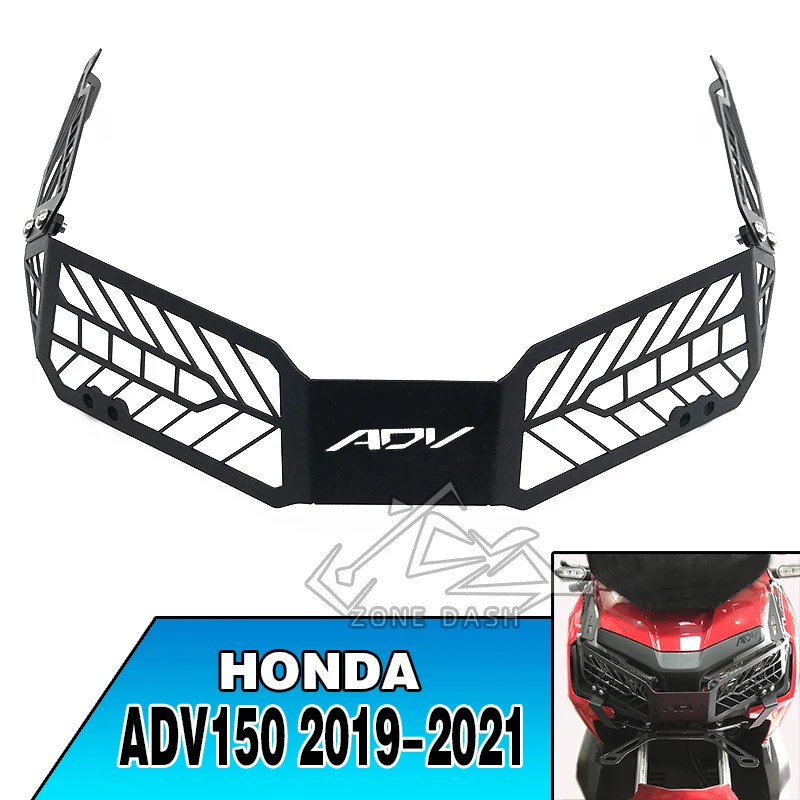

Fit For ADV 150 160 ADV160 Honda Motorcycle Accessories Headlight Grille Guard Mesh Cover ADV150 2019 2020 2021 2022 2023