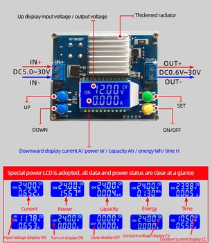 DC-DC 35W 4A Adjustable Automatic Buck Boost Power Supply Module Step UP DOWN Voltage Converter Solar Charging
DC-DC 35W 4A Adjustable Automatic Buck Boost Power Supply Module Step UP DOWN Voltage Converter Solar Charging