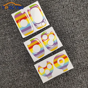 1Set Rainbow Color Car Key Sticker Chain Protective Cover Sticker For Smart 451 453 Forfour Fortwo Car Styling Auto Accessories
1Set Rainbow Color Car Key Sticker Chain Protective Cover Sticker For Smart 451 453 Forfour Fortwo Car Styling Auto Accessories