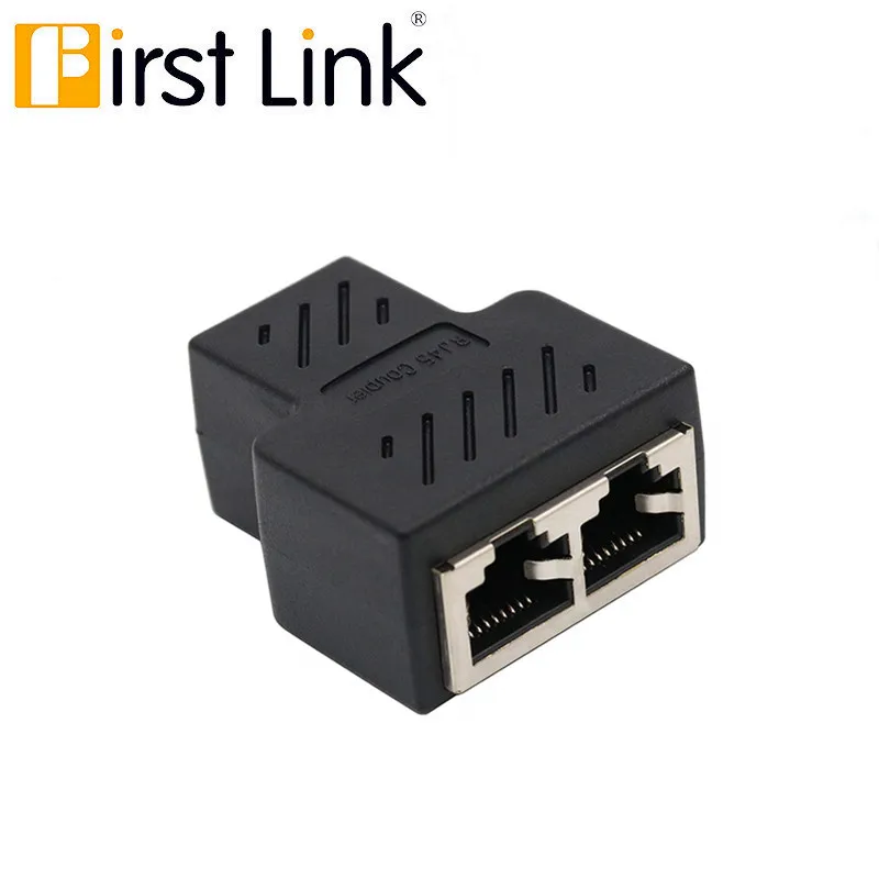RJ45 Splitter Coupler Inline Connector 1 to 2 Splitter Cat7 Cat6 Cat5e Ethernet Cable Extender Adapter
RJ45 Splitter Coupler Inline Connector 1 to 2 Splitter Cat7 Cat6 Cat5e Ethernet Cable Extender Adapter