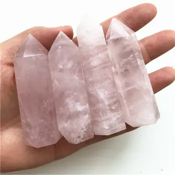 1 Piece Natural Pink Rose Quartz Crystal Point Stone Obelisk Wand Healing Reiki Natural Quartz Crystals 50-80mm
1 Piece Natural Pink Rose Quartz Crystal Point Stone Obelisk Wand Healing Reiki Natural Quartz Crystals 50-80mm