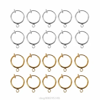 10Pcs DIY Clip On Earring Converters Non-pierced Ear Round Hoops Jewelry Finding O21 20 Dropshipping
10Pcs DIY Clip On Earring Converters Non-pierced Ear Round Hoops Jewelry Finding O21 20 Dropshipping