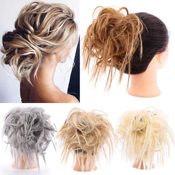 MANWEI Bun Extensions Curly Messy Hair Bun Straight Donut Chignon Elastic Messy Scrunchies Wrap For Ponytail Messy
MANWEI Bun Extensions Curly Messy Hair Bun Straight Donut Chignon Elastic Messy Scrunchies Wrap For Ponytail Messy