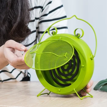 1PC Random Style Animal Shape Iron Mosquito Coil Holder Decorative Dispeller Incense Burner Mosquito Coil Box for Outdoor Home 
1PC Random Style Animal Shape Iron Mosquito Coil Holder Decorative Dispeller Incense Burner Mosquito Coil Box for Outdoor Home