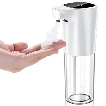 Smart Bubble Soap Dispenser Full Automatic Induction Foam Soap Dispenser Infrared Sanitizer Hand Washing Dispensers 
Smart Bubble Soap Dispenser Full Automatic Induction Foam Soap Dispenser Infrared Sanitizer Hand Washing Dispensers
