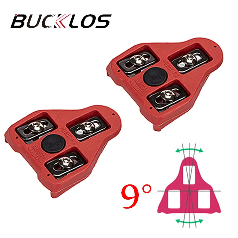 BUCKLOS 9 degree Bike Pedal Cleat 0 degree SPD-SL Road Bicycle Pedals LOOK/ SPD pedal Plate Clip Self-locking Cycling Accessorie
BUCKLOS 9 degree Bike Pedal Cleat 0 degree SPD-SL Road Bicycle Pedals LOOK/ SPD pedal Plate Clip Self-locking Cycling Accessorie