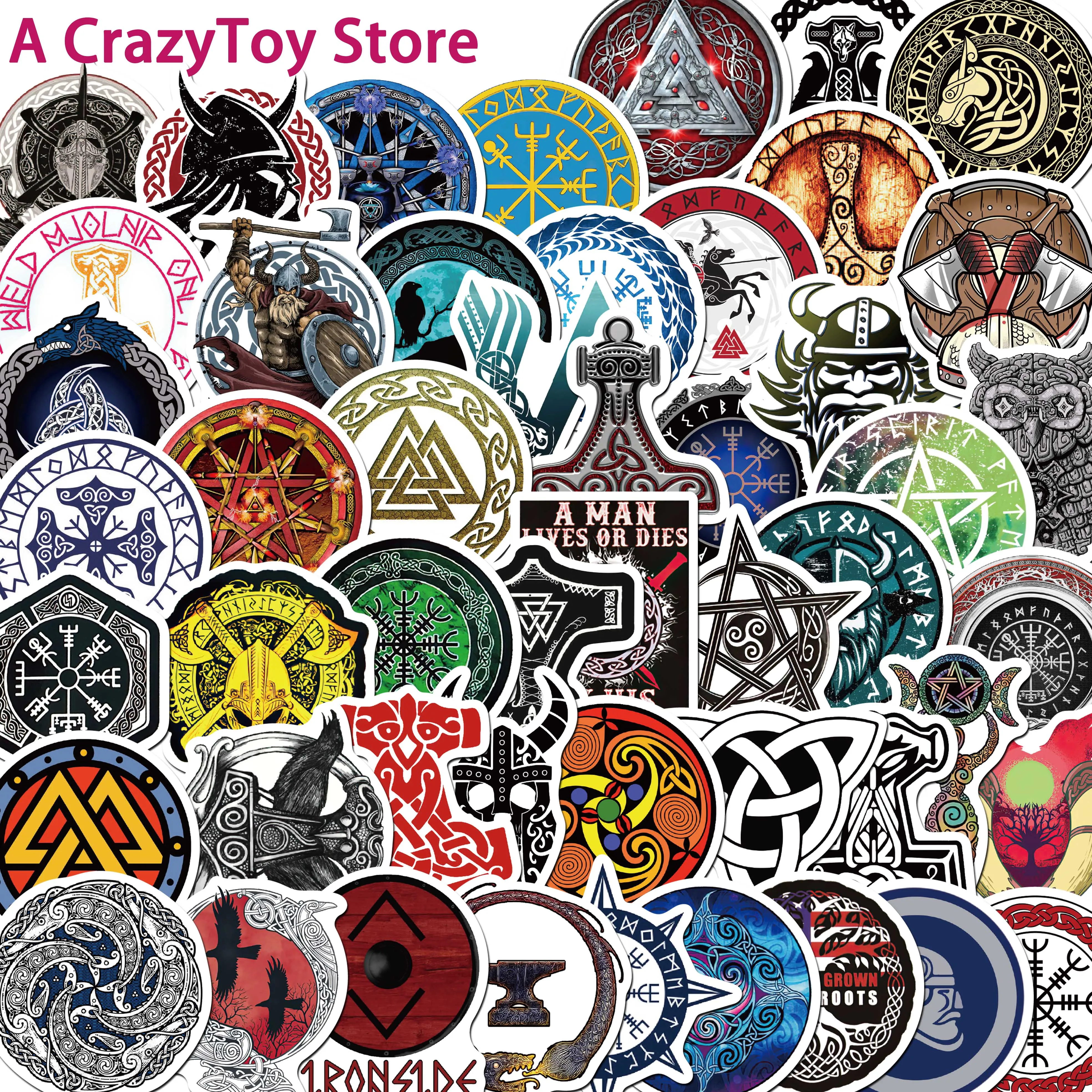 10/50PCS Mysterious Totem Symbol Rune Viking Pirates Style Stickers Toys for Mobile Phone Laptop Suitcase Skateboard Decal
10/50PCS Mysterious Totem Symbol Rune Viking Pirates Style Stickers Toys for Mobile Phone Laptop Suitcase Skateboard Decal