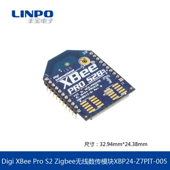 Digi XBee Pro S2 Zigbee Wireless Digital Transmission Module 2.4GHz XBP24-Z7PIT-005
Digi XBee Pro S2 Zigbee Wireless Digital Transmission Module 2.4GHz XBP24-Z7PIT-005