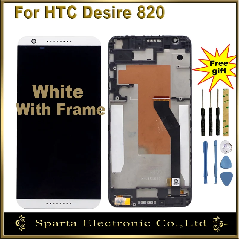 Sparta LCD For HTC Desire 820 D820 LCD Display Touch Screen Digitizer LCD Display Assembly For HTC Desire 820
Sparta LCD For HTC Desire 820 D820 LCD Display Touch Screen Digitizer LCD Display Assembly For HTC Desire 820