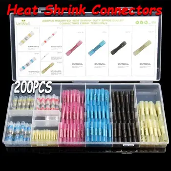 200Pcs Boxed Heat Shrinkable Terminal Solder Ring Waterproof Terminal Heat Shrinkable Middle Terminal
200Pcs Boxed Heat Shrinkable Terminal Solder Ring Waterproof Terminal Heat Shrinkable Middle Terminal