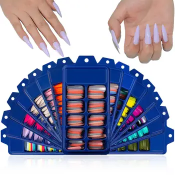 Yayoge Fake Nails 100pcs Long Tips Candy Colors Nail Decor Manicure For Nails Extensions Full Cover Nail Tips Press on Nails
Yayoge Fake Nails 100pcs Long Tips Candy Colors Nail Decor Manicure For Nails Extensions Full Cover Nail Tips Press on Nails