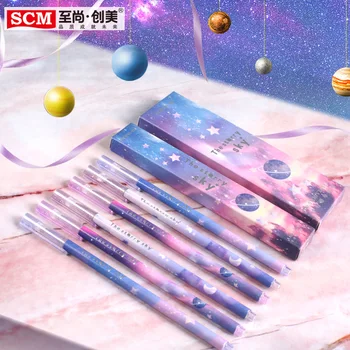 Back to school0.5mm Gel ink Pens Pink Starry Sky Writing Neutral Pens Stationery for school Handle For School Supplies
Back to school0.5mm Gel ink Pens Pink Starry Sky Writing Neutral Pens Stationery for school Handle For School Supplies