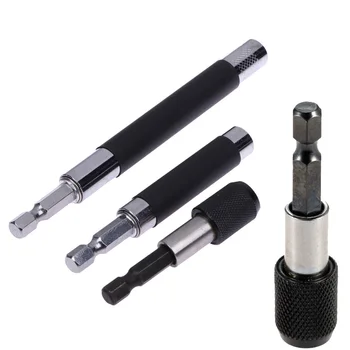 

Galvanized Alloy Drill Bits Quick Release Magnetic Extension Hex Adapter Expansion Socket Screw Head Impact Driver Power Tools