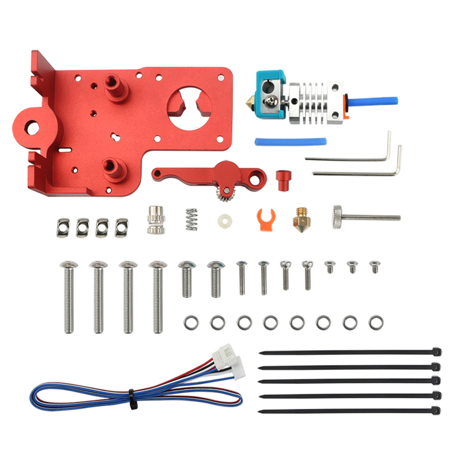 Easy Install Stable Professional Double Gear Durable Aluminum Alloy 3D Printer Mounting Plate Home Office Hard For Ender 3 | Компьютеры и