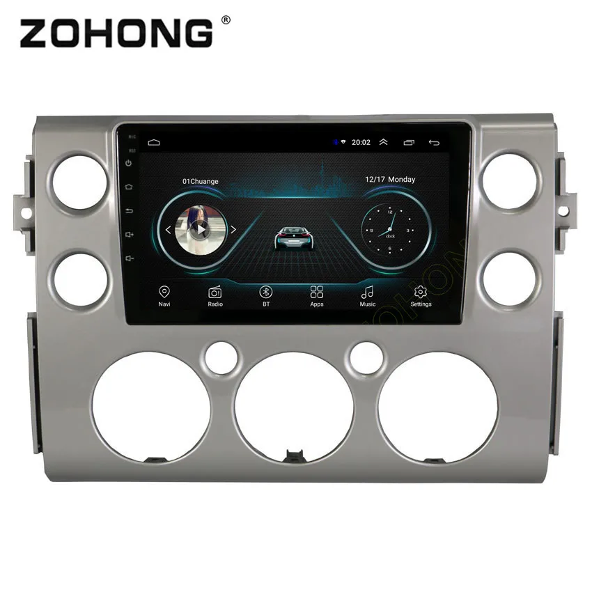 2.5D Android8.1 Car DVD Multimedia Player for Toyota FJ Cruiser autoradio CAR GPS navigation Radio stereo Head Unit BT WIFI MAP
2.5D Android8.1 Car DVD Multimedia Player for Toyota FJ Cruiser autoradio CAR GPS navigation Radio stereo Head Unit BT WIFI MAP